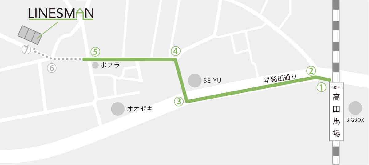 アクセスマップ
