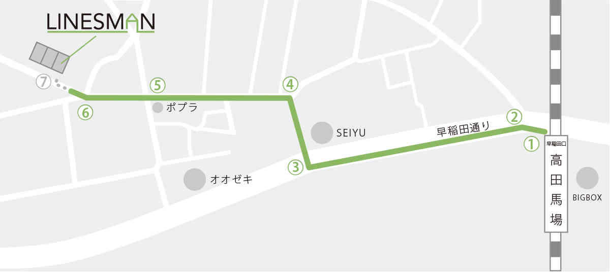 アクセスマップ